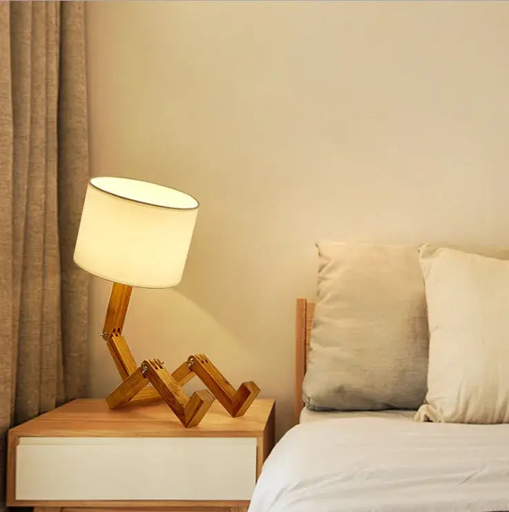 lampe de chevet bonhomme