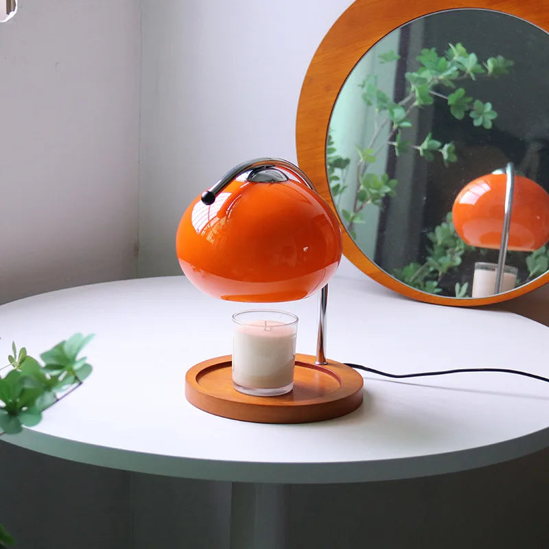 lampe elegante orange