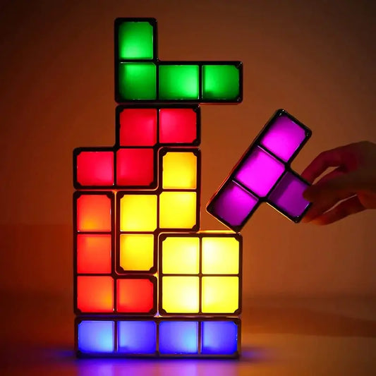 lampe tetris cube