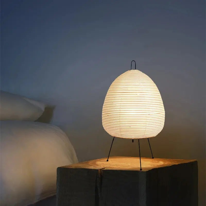 lampe de chevet papier