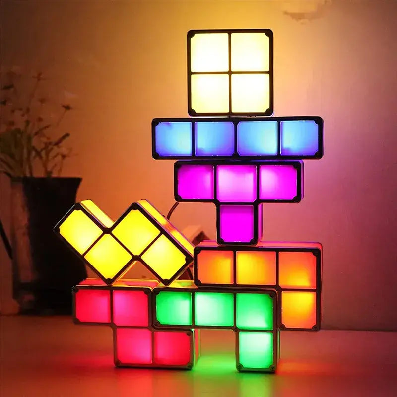 lampe tetris a empiler