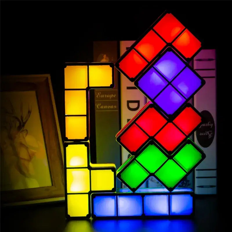 lampe tetris cubes